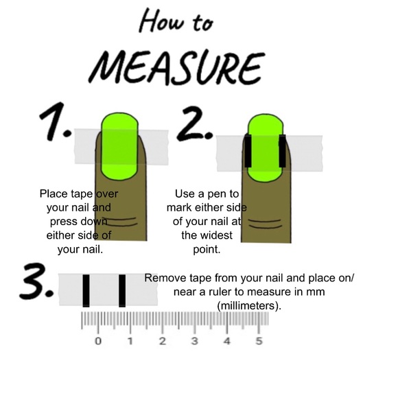 🦋Blingii Butterfly Bluez🦋 Press On Nails-Med - Picture 8 of 11